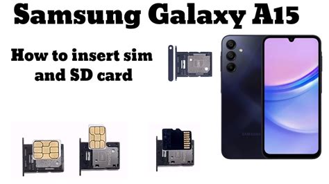 galaxy a15 sd card slot|Samsung Galaxy A15 5G .